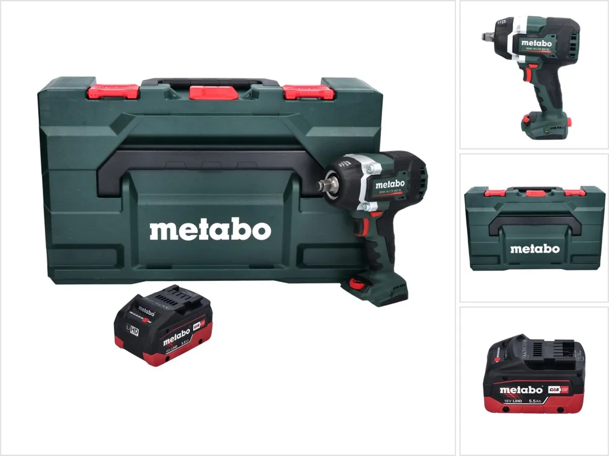 Metabo SSW 18 LTX 800 BL Slagmoersleutel 800Nm
