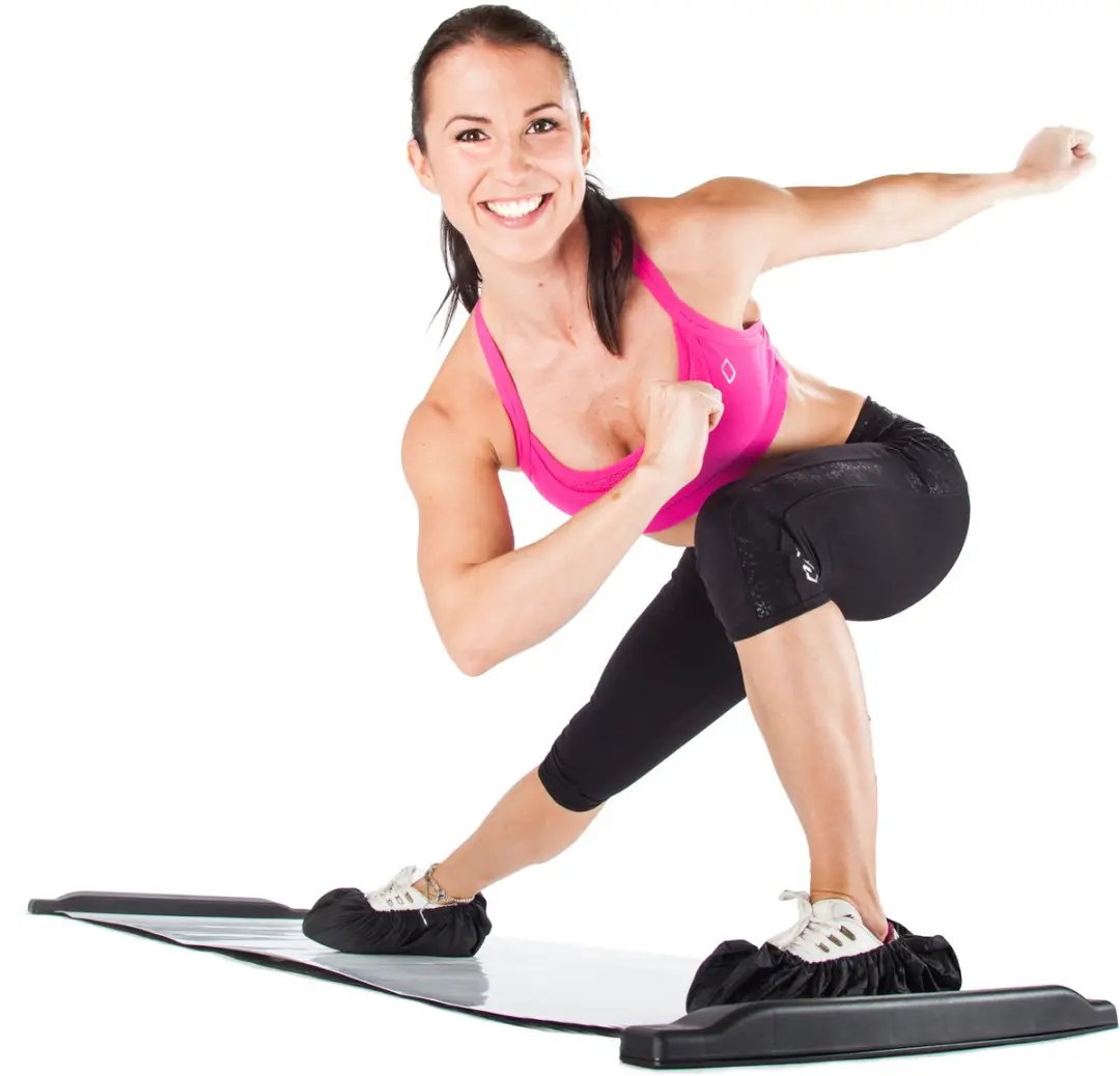 Gymstick PowerSlider Mini Schaatsbaan 180cm - Zwart - afbeelding 6 van 6