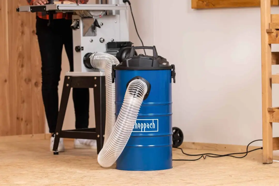 Scheppach DC100 Stofafzuiging 1200W - 65L - Incl. filter & 4-delige adapter