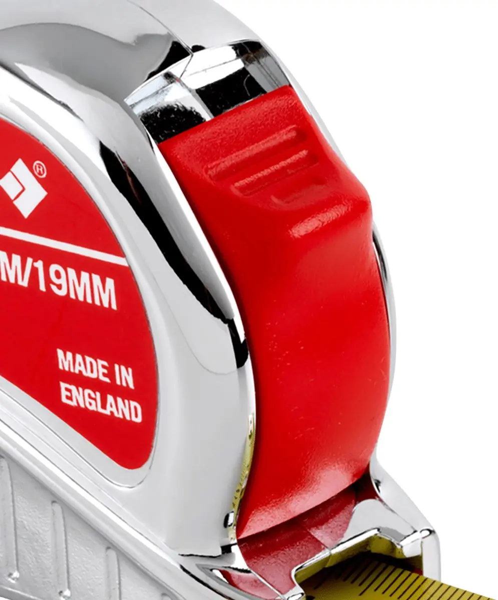 Sola Tri-Matic TM8 Rolbandmaat 8m x 25mm - 50023401 - Geel/Verchroomd