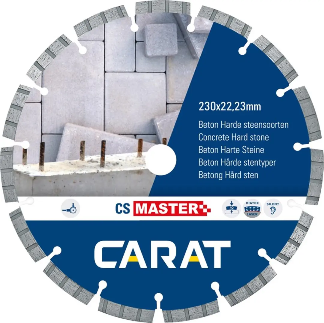 Carat CS MASTER Diamantschijf 230x22,23mm CSM2303000
