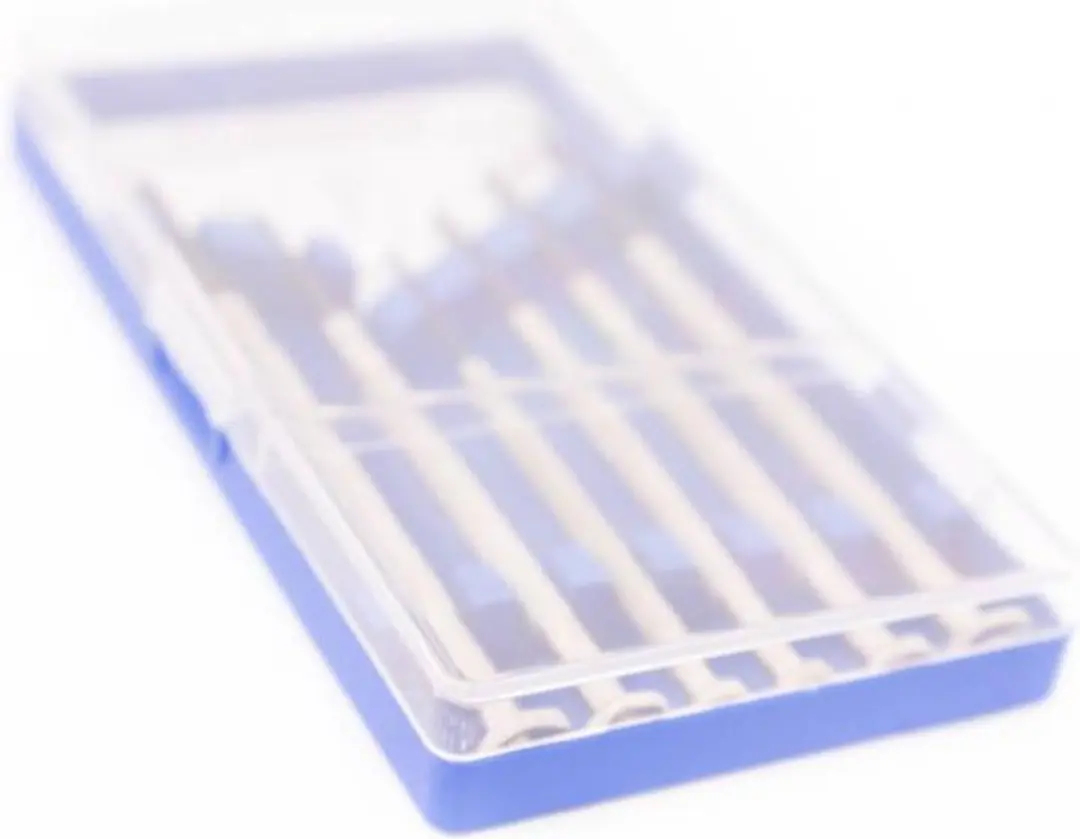 Brüder Mannesmann 4003315064206 Schroevendraaierset Precisie - 6 Stuks - Zwart/Blauw