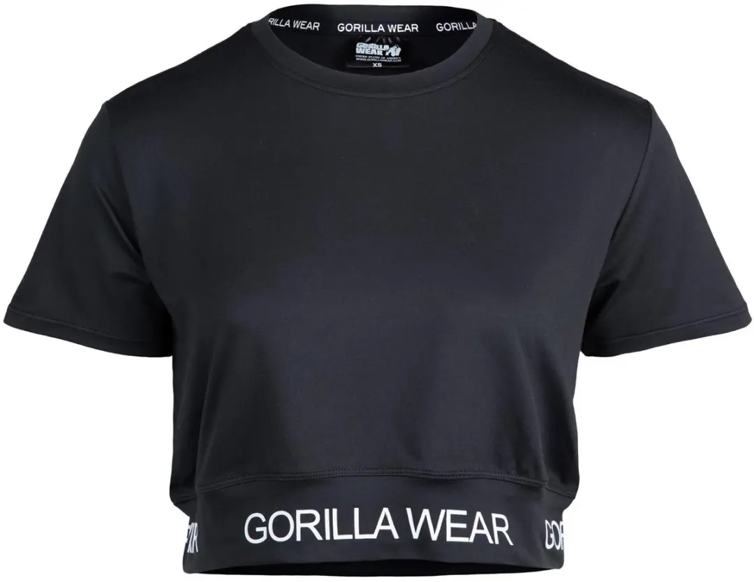Gorilla Wear Colby Cropped T-shirt - Zwart M
