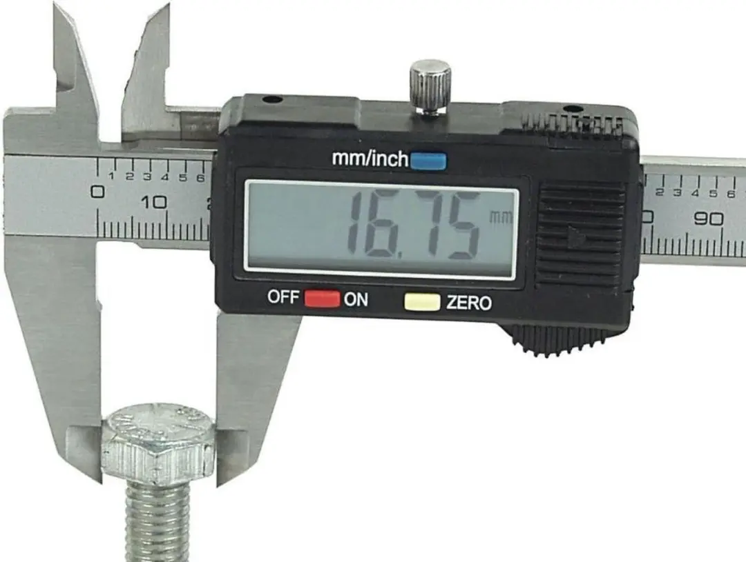 Brüder Mannesmann 823150 Schuifmaat Digitaal 150mm - Zwart/Grijs