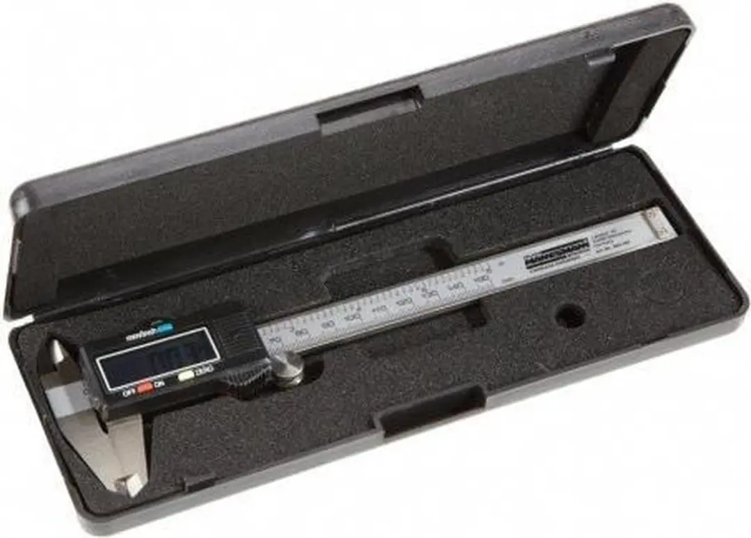 Brüder Mannesmann 823150 Schuifmaat Digitaal 150mm - Zwart/Grijs