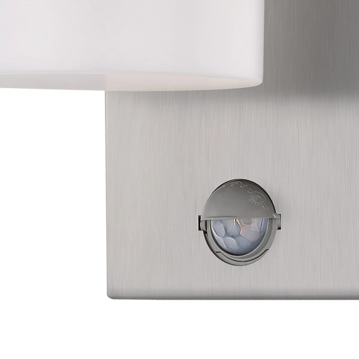 Eglo Atollari Wandlamp RVS - 2 Lichtpunten - IP44 - Zilver/Wit