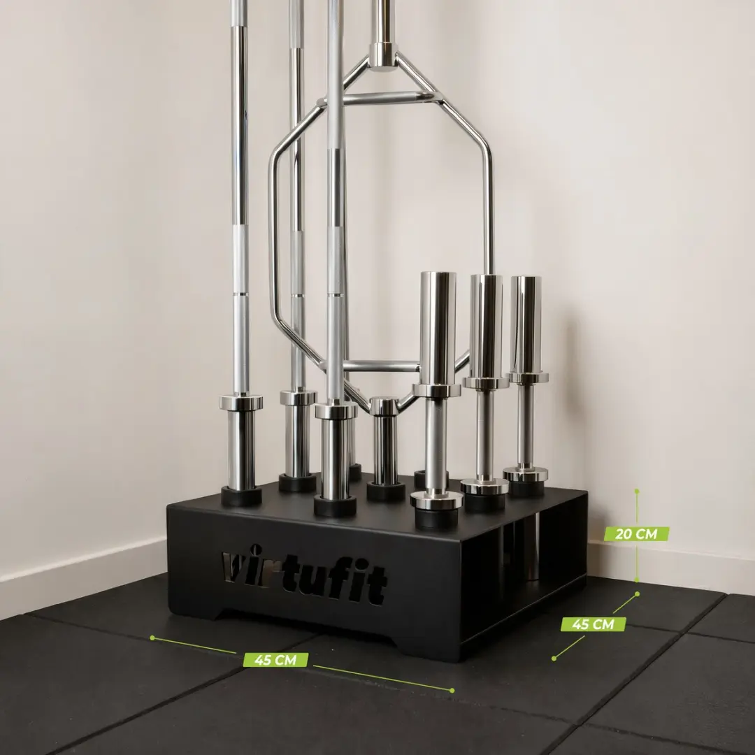 VirtuFit Olympische Halterstanghouder 50mm - Zwart