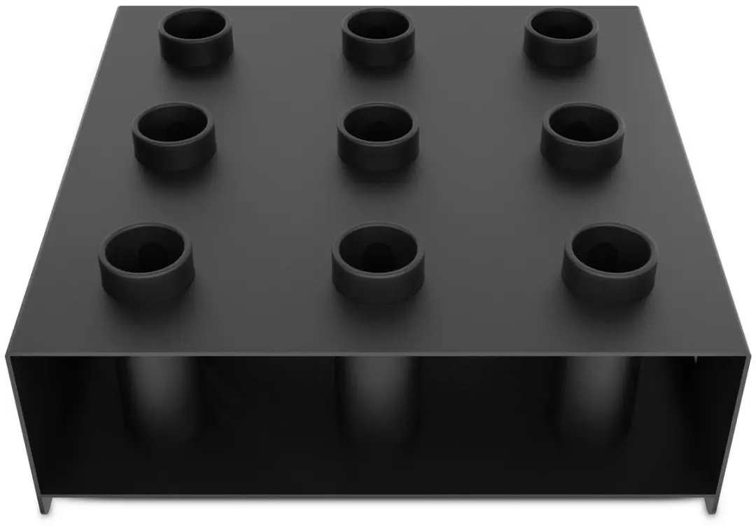 VirtuFit Olympische Halterstanghouder 50mm - Zwart - afbeelding 6 van 6
