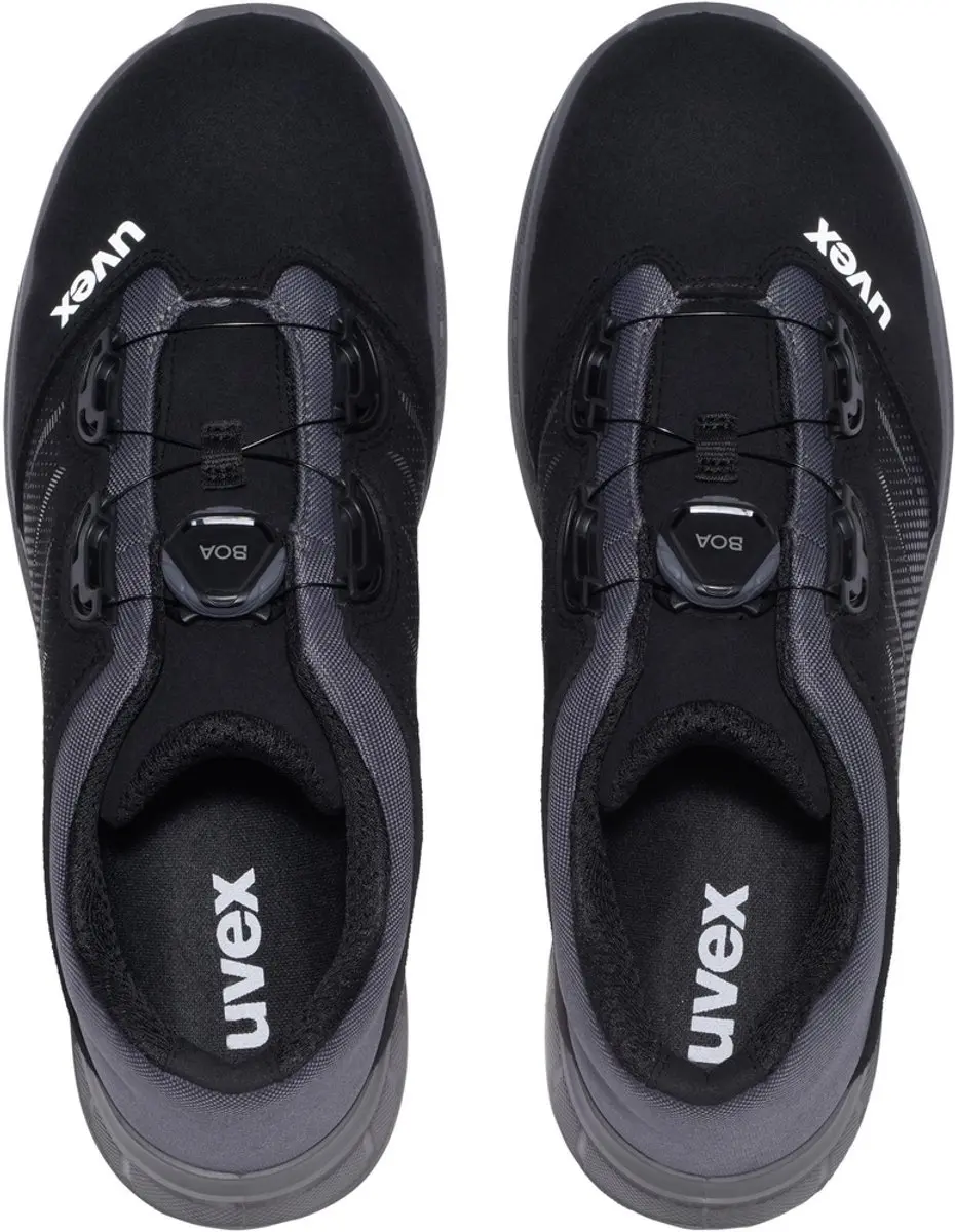 Uvex 2 Trend S3 BOA Fit System Veiligheidsschoen 43 - Zwart/Grijs