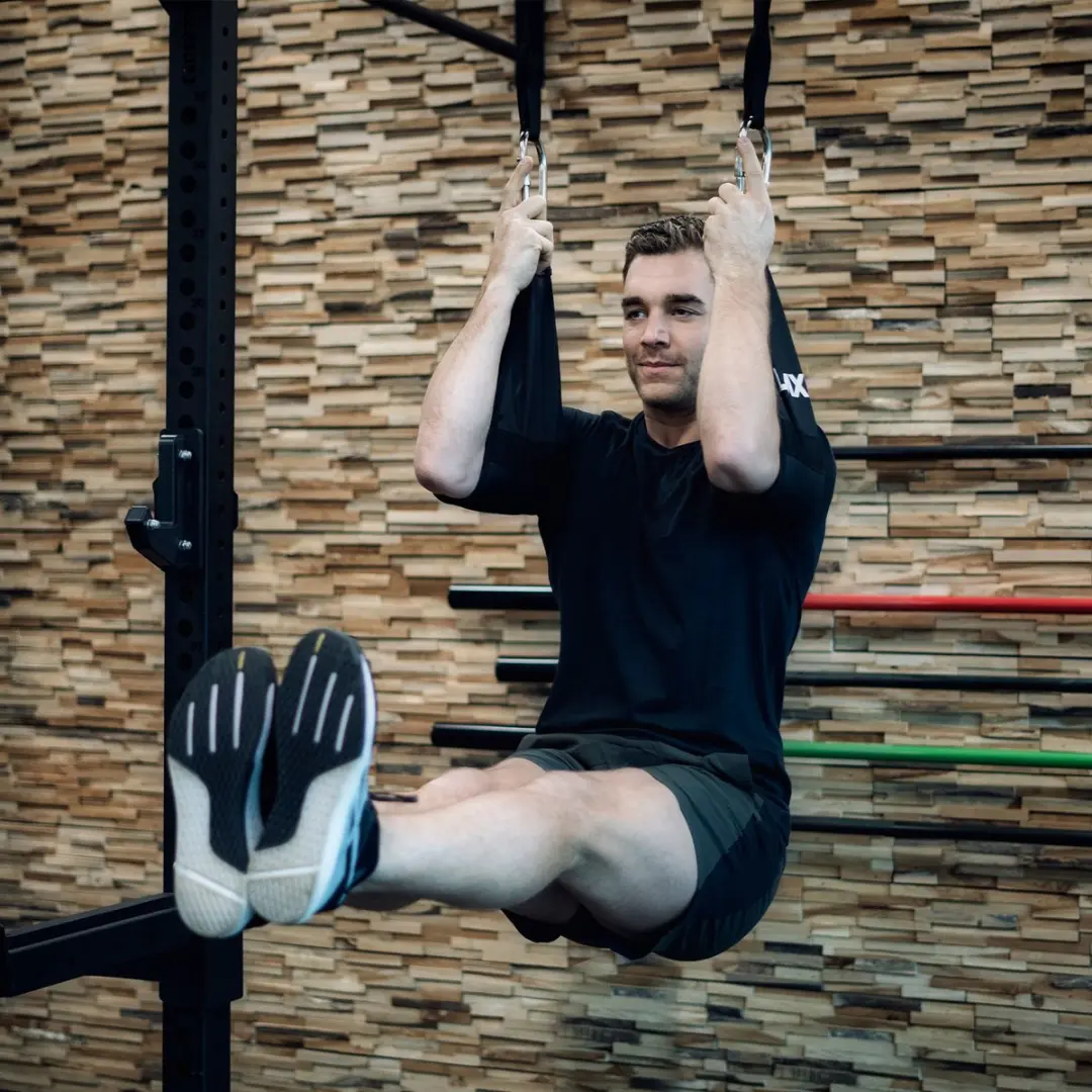 LifeMaxx Hanging Ab Strap - Zwart