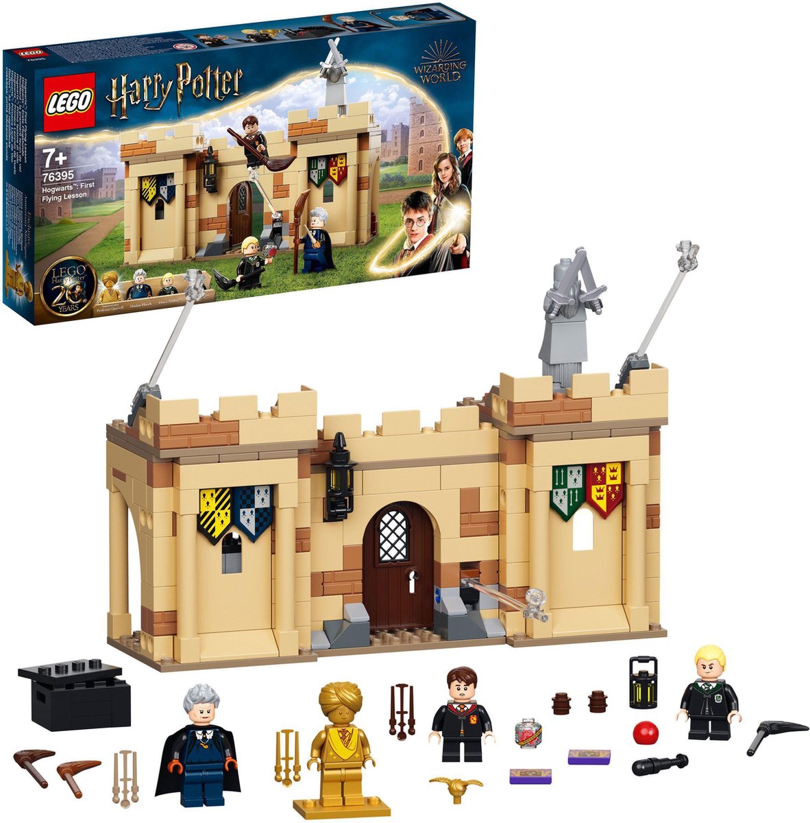LEGO Harry Potter Zweinstein: Eerste Vliegles - 76395