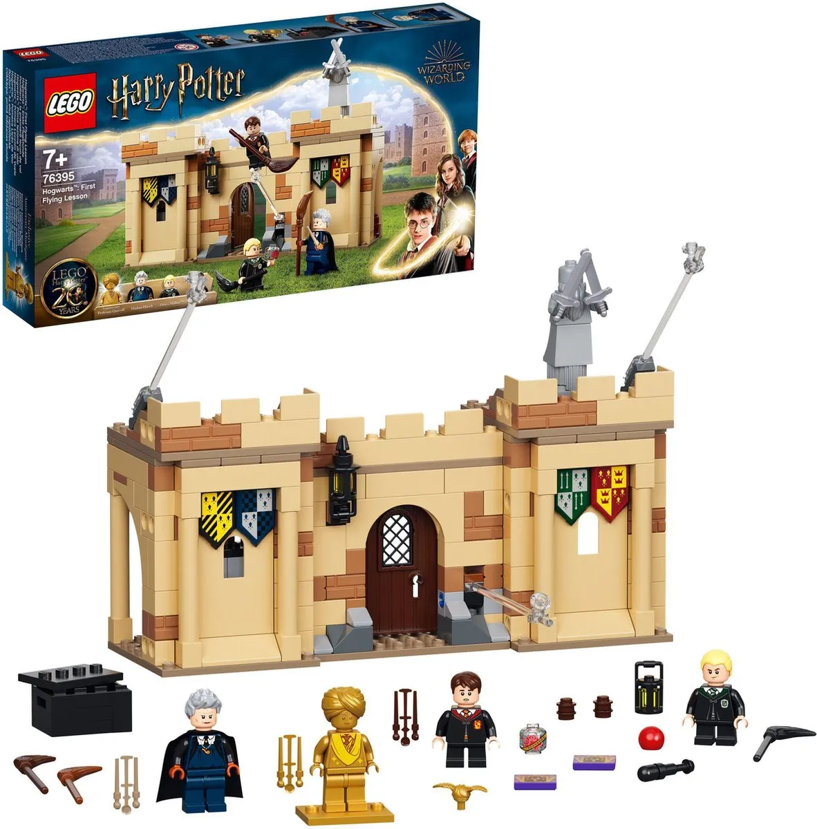 LEGO Harry Potter Zweinstein Eerste Vliegles 76395 - 264 Stukken