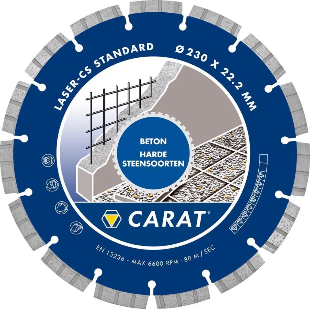 Carat Diamantzaagblad Beton 150mm