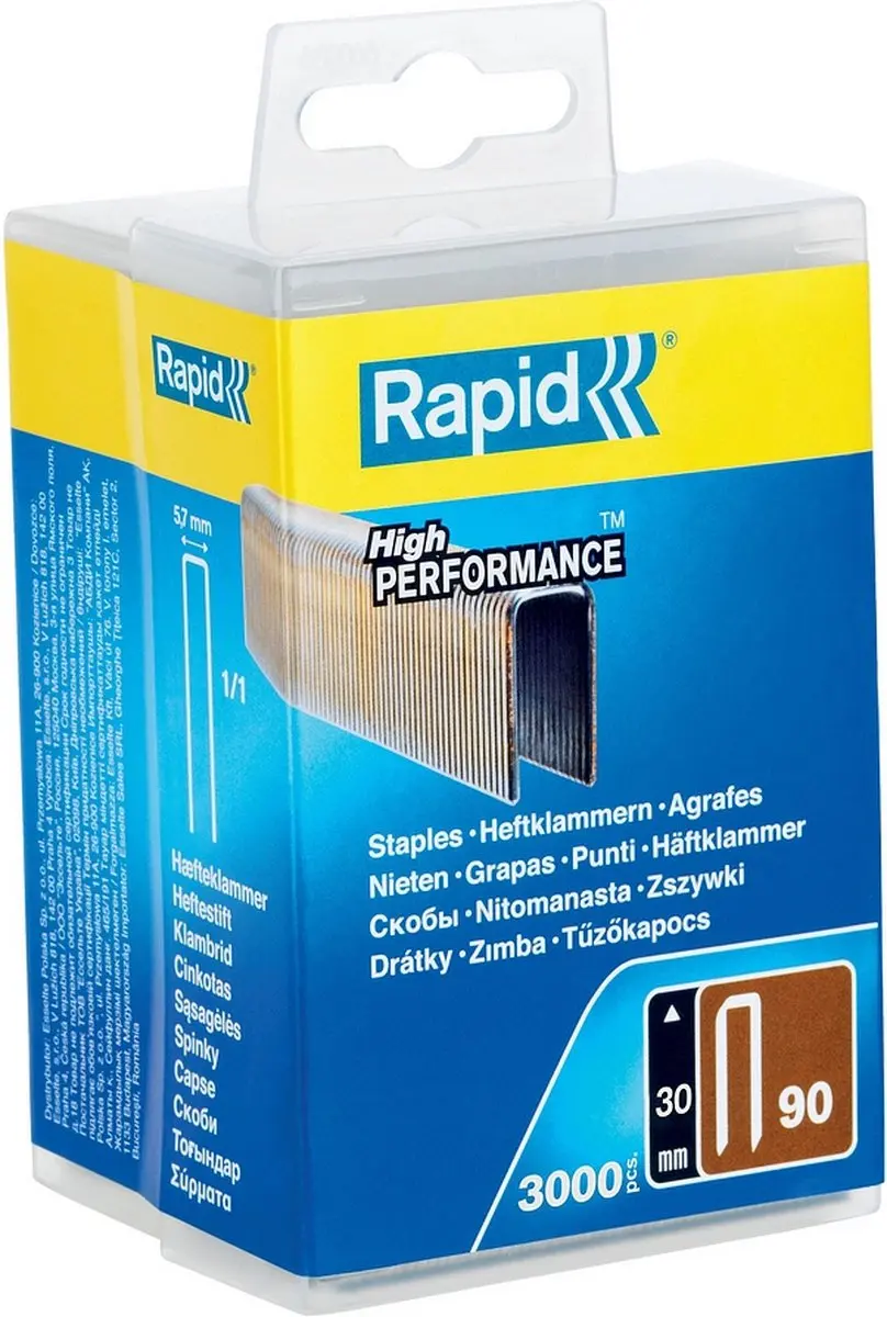 Rapid Nr. 90 Smalrugnieten 30mm