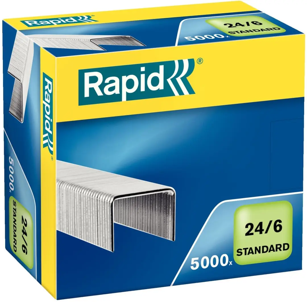 Rapid Nietjes 24/6 Gegalvaniseerd