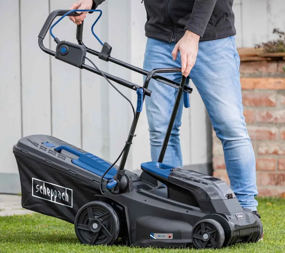 Scheppach BC-MP380-X Accu Grasmaaier - 38cm 45L - 2x20V