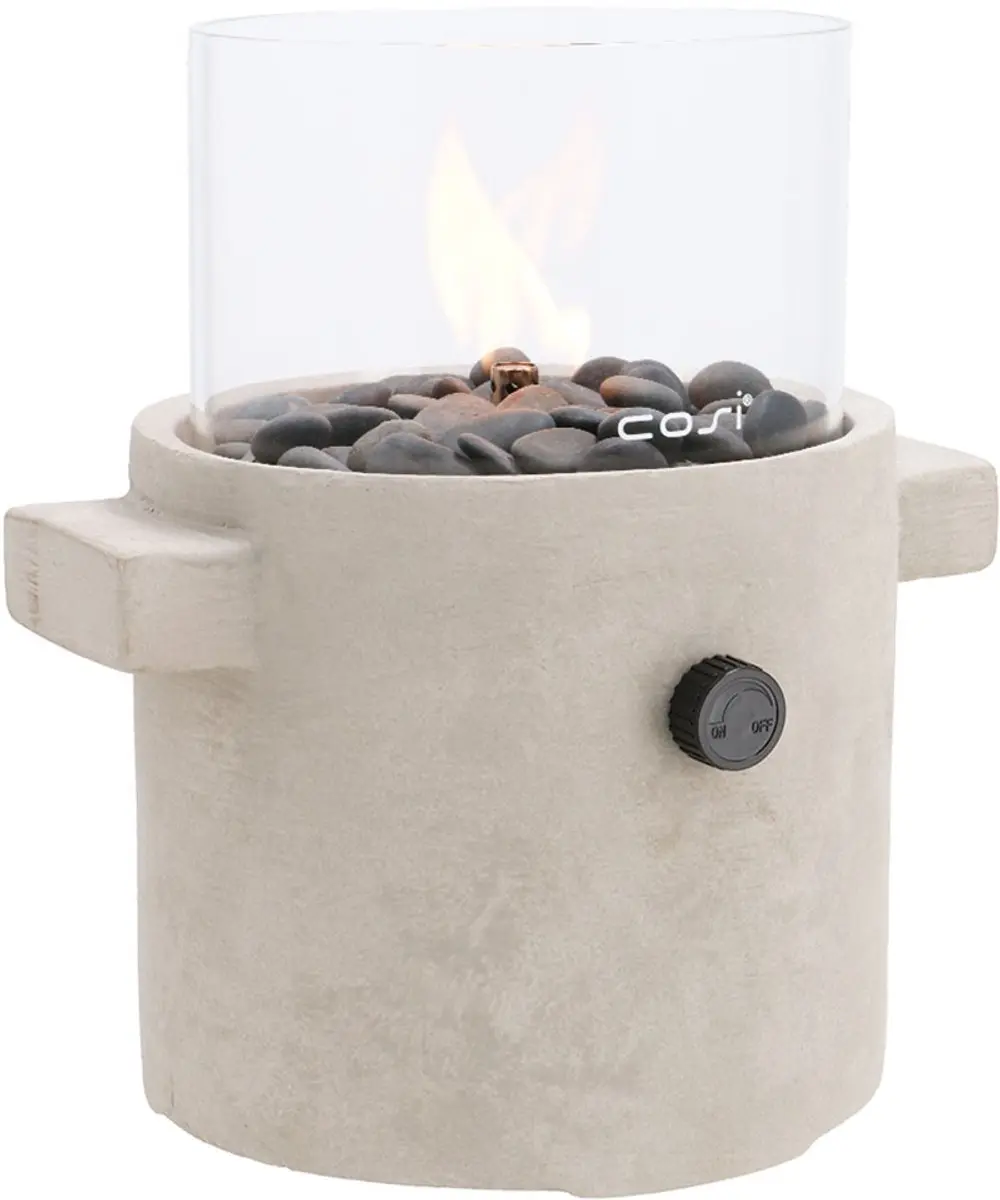 Cosi Fires Cosiscoop Craft Gaslantaarn - Licht grijs