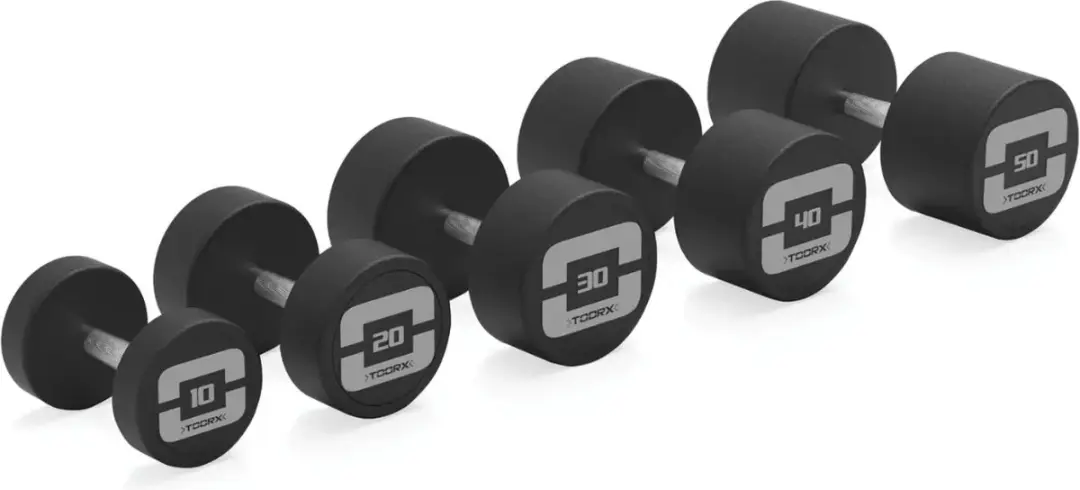 Toorx MGP PRO Rubber Dumbbell 18kg