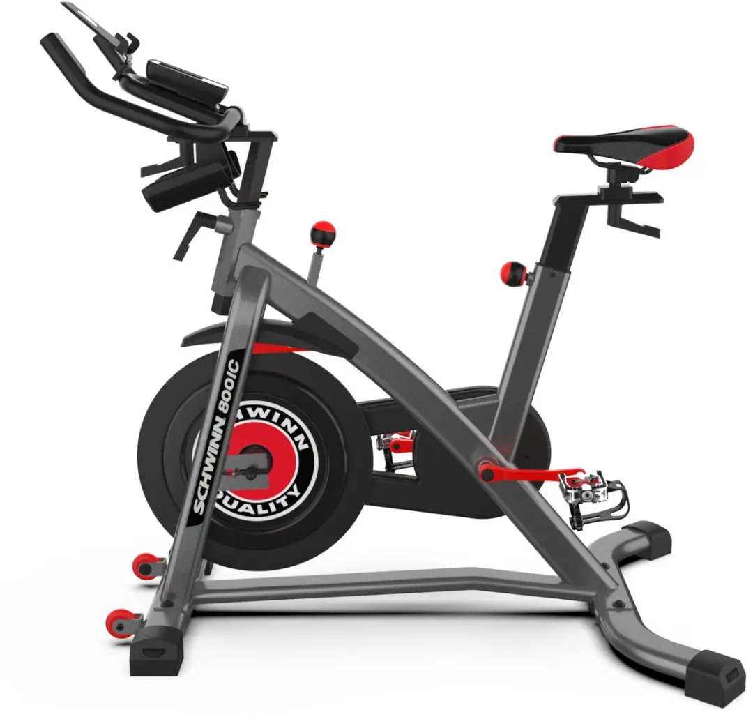 Schwinn 800ic Indoorfiets - Zwift compatibel - Zwart/Grijs/Rood