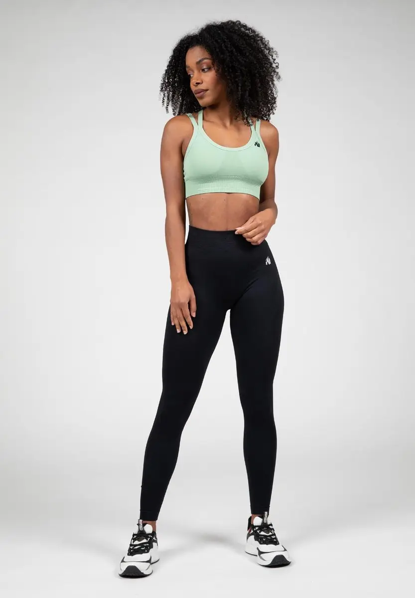 Gorilla Wear Whitney Seamless Sportbeha XS/S - Groen - afbeelding 6 van 6