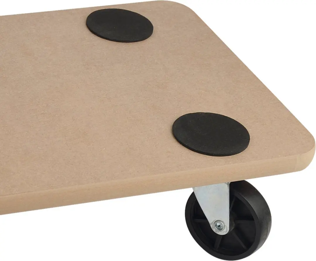 Brüder Mannesmann Meubelrollers MDF - 4 Stuks - 200 kg