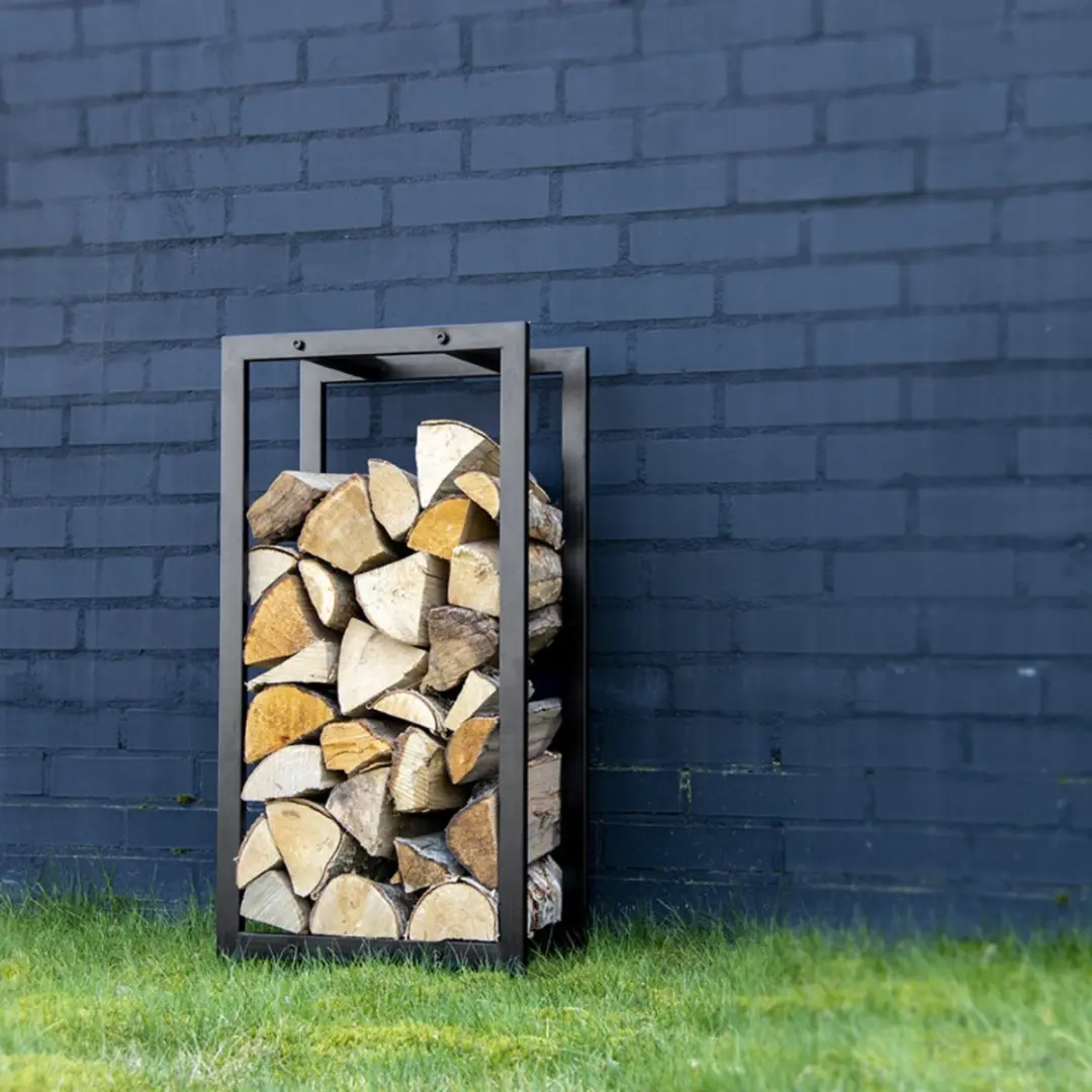 Esschert Design Houtopslag M - Zwart