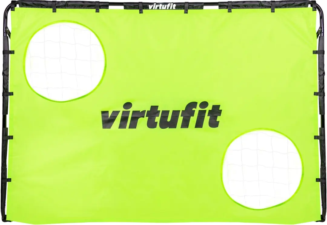 Virtufit Voetbaldoel 180x120cm Groen - Incl. grondankers