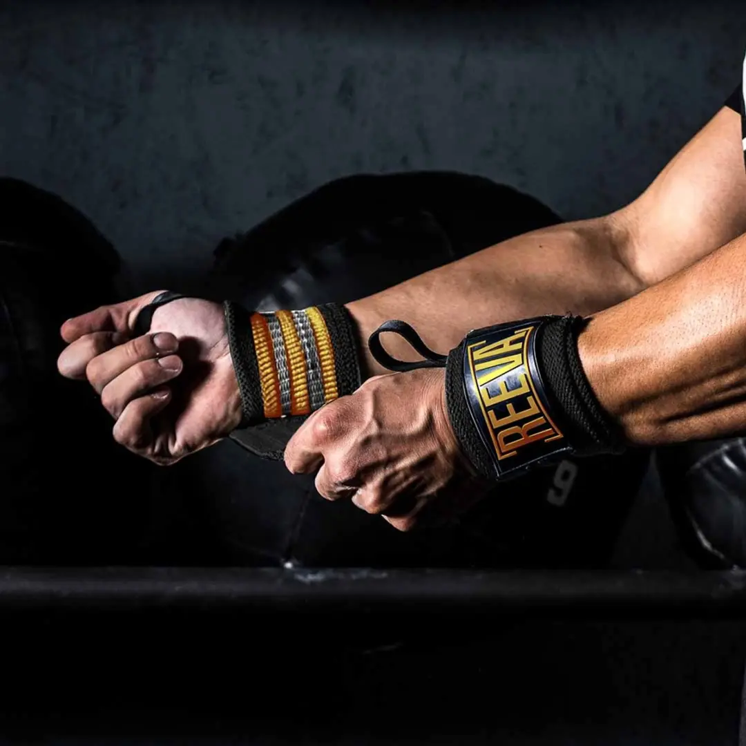 Reeva Wrist Wraps Goud - 2 Stuks