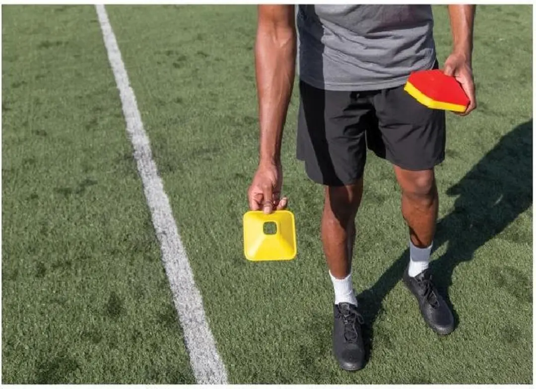 Sklz Mini Cones Training Pionnen - 50 Stuks - Geel/Rood