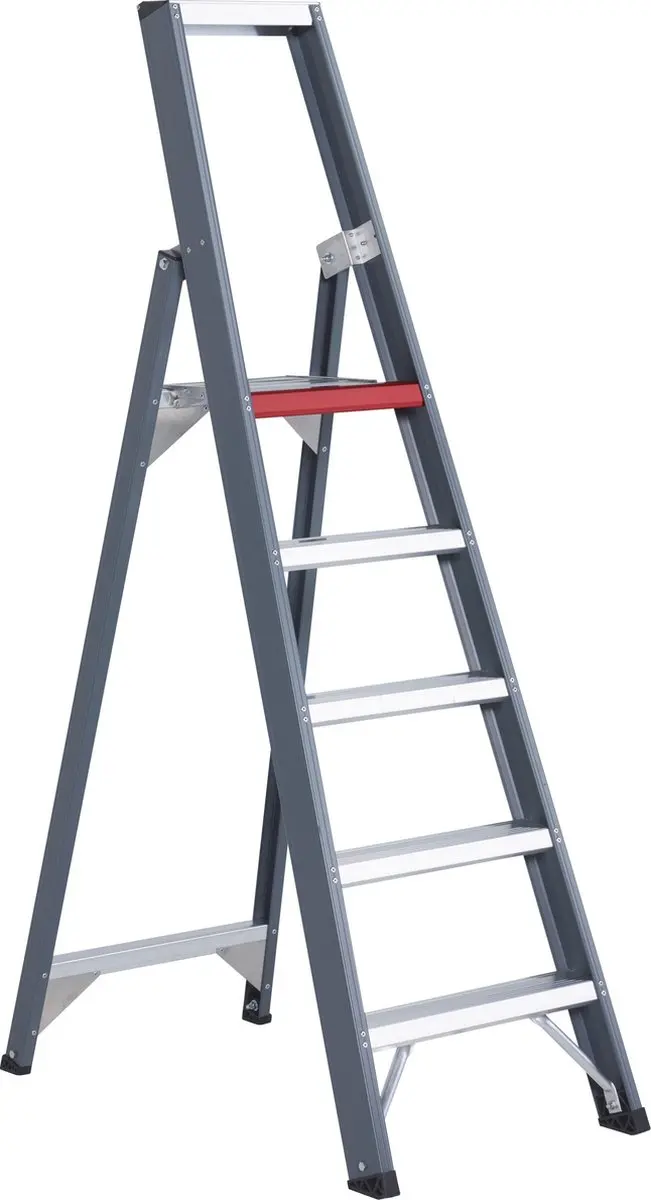 Altrex Falco 5 Enkel Oploopbare Trap 5 Treden - Werkhoogte 3.20m