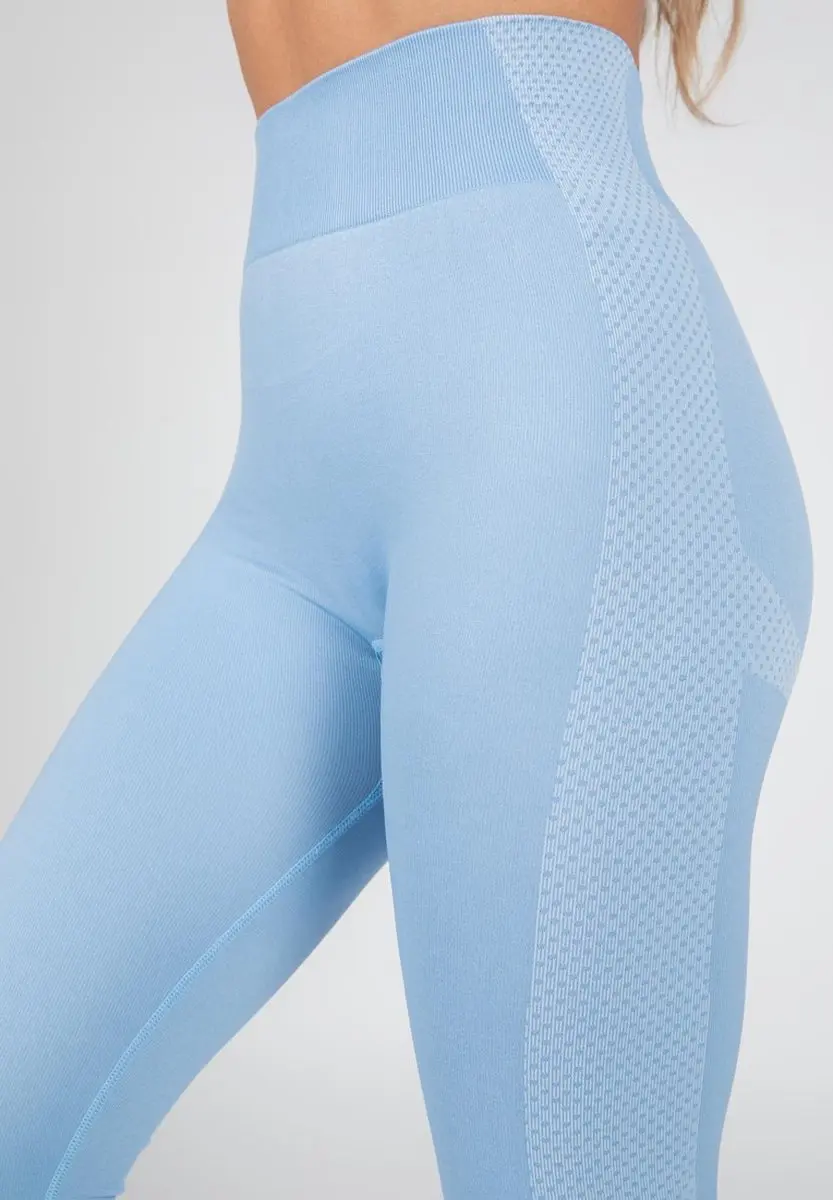 Gorilla Wear Selah Seamless Leggings XS - Lichtblauw