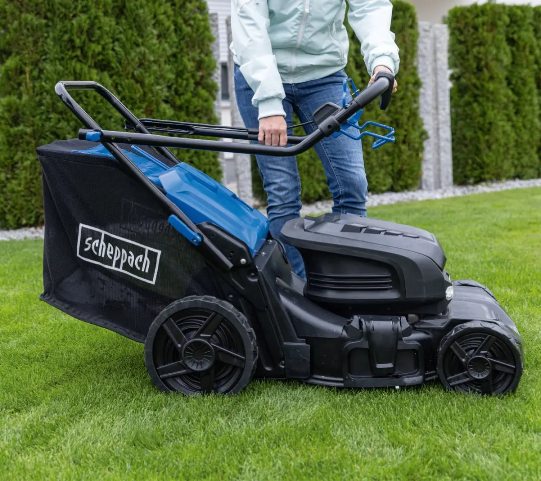 Scheppach BC-MP470-X Accu Grasmaaier 75L - afbeelding 6 van 6