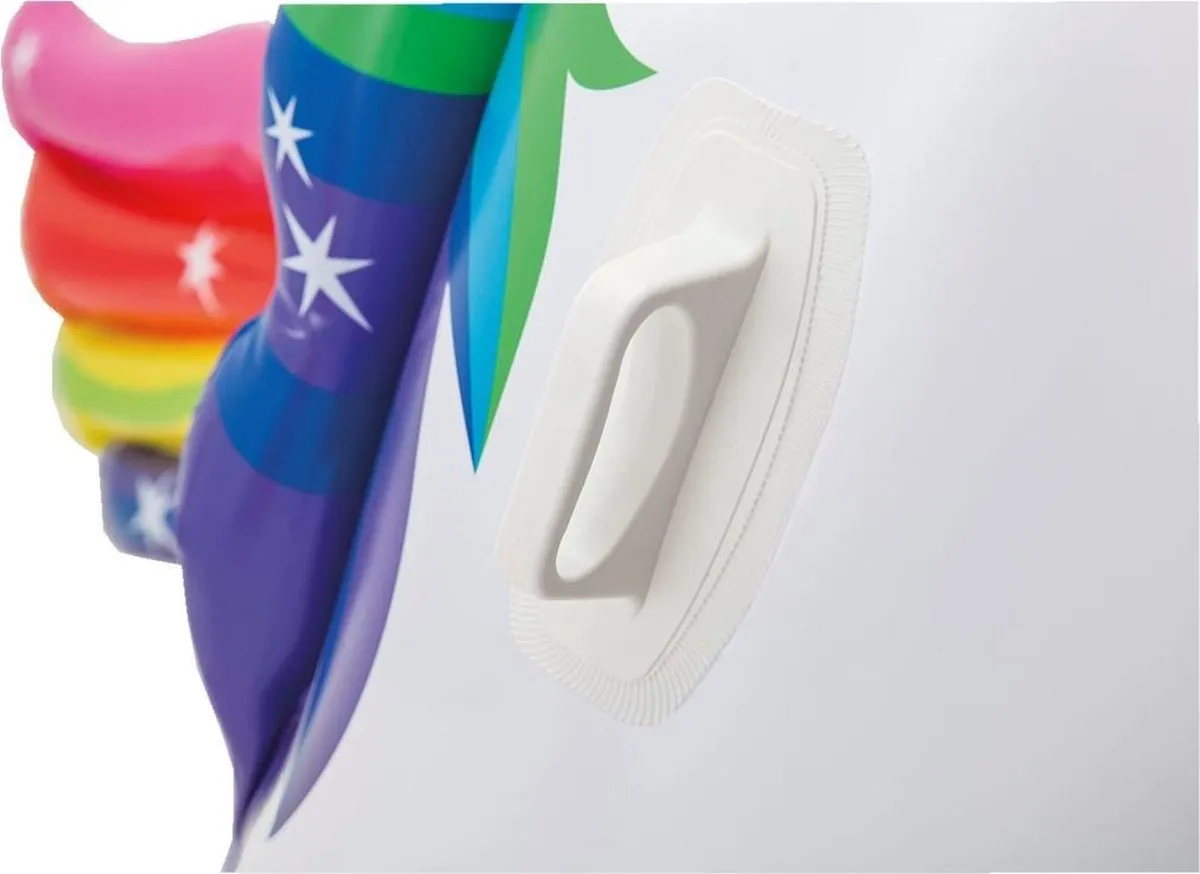 Intex Mega Unicorn Island - 57281EU - Wit/Roz/Geel