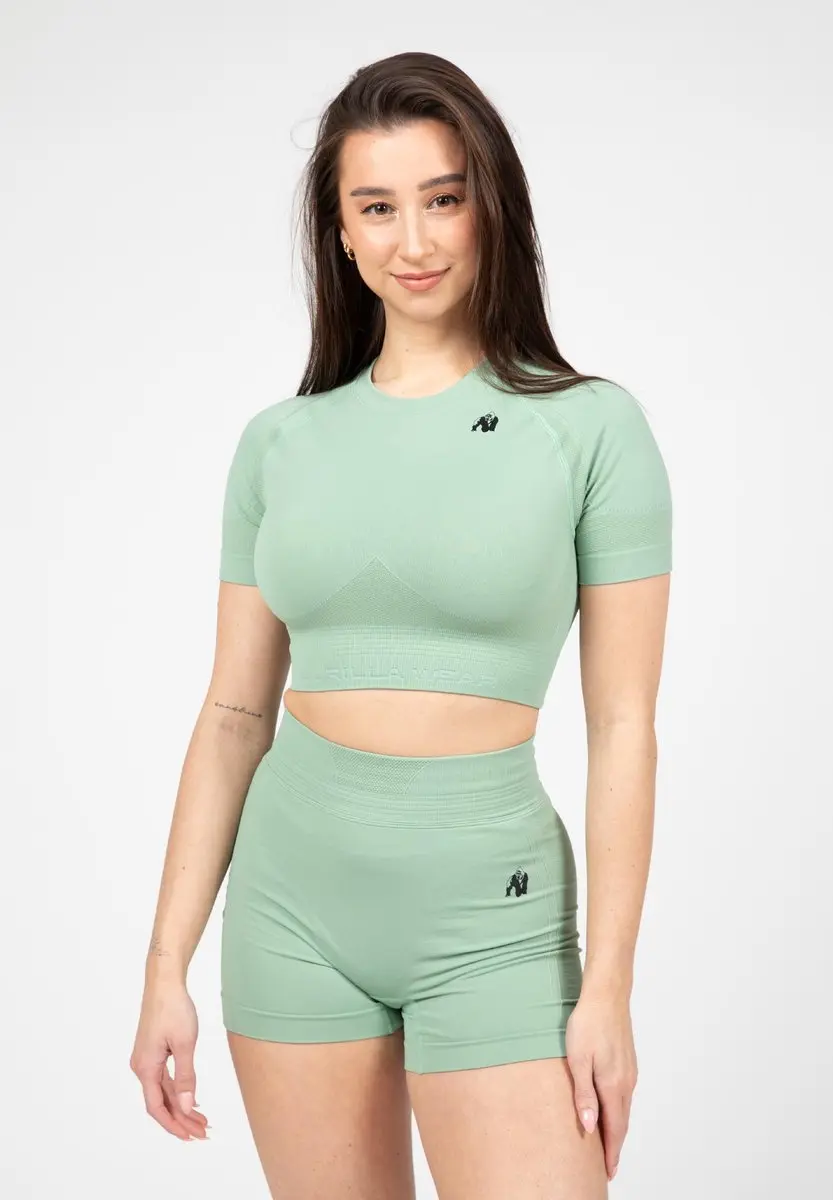Gorilla Wear Whitney Seamless Crop Top