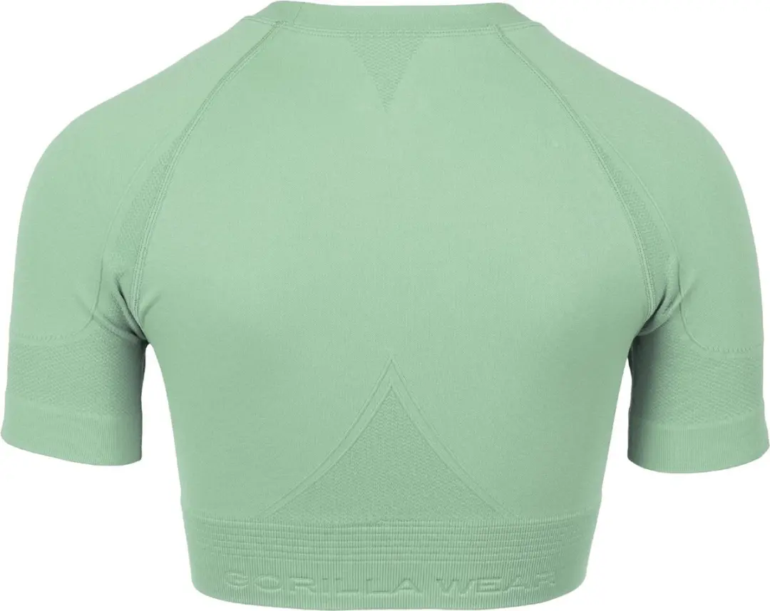Gorilla Wear Whitney Seamless Crop Top - Groen - L/XL
