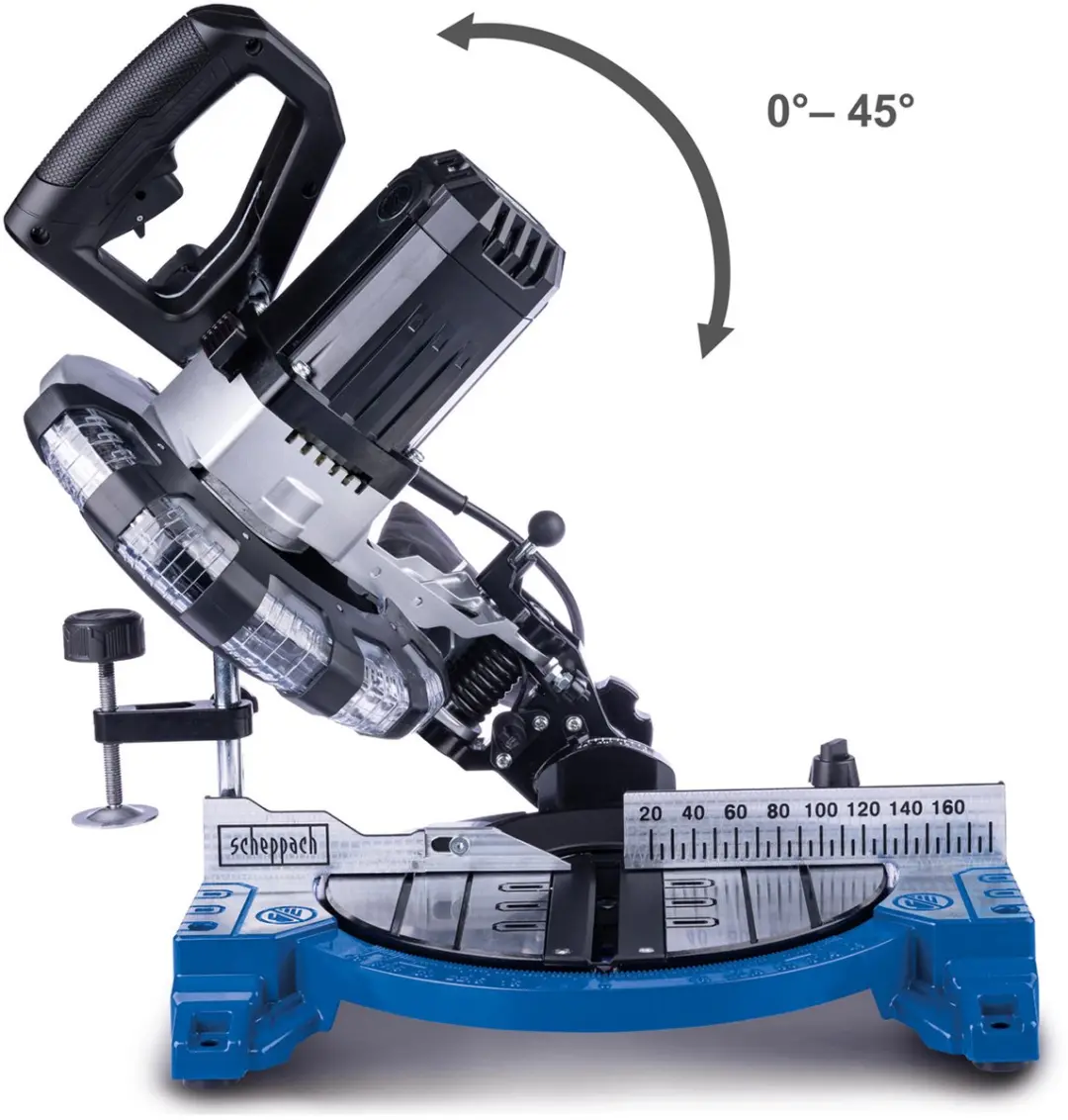 Scheppach HM210L Kap- en trekzaag - Houtzaagblad