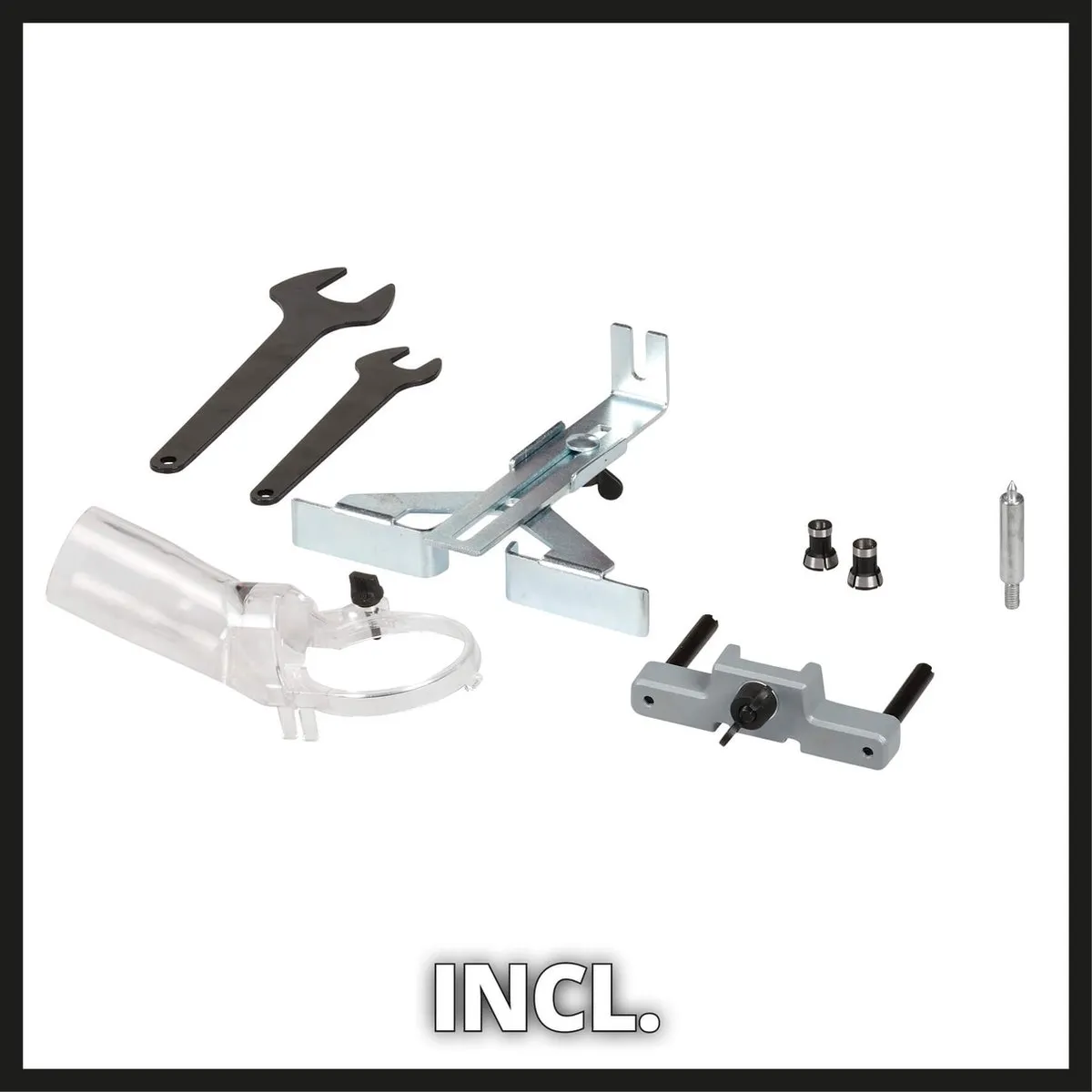 Einhell Accu Bovenfrees TP-RO 18 Li BL Solo - 18V - Koolborstelloze motor - Rood/Zwart