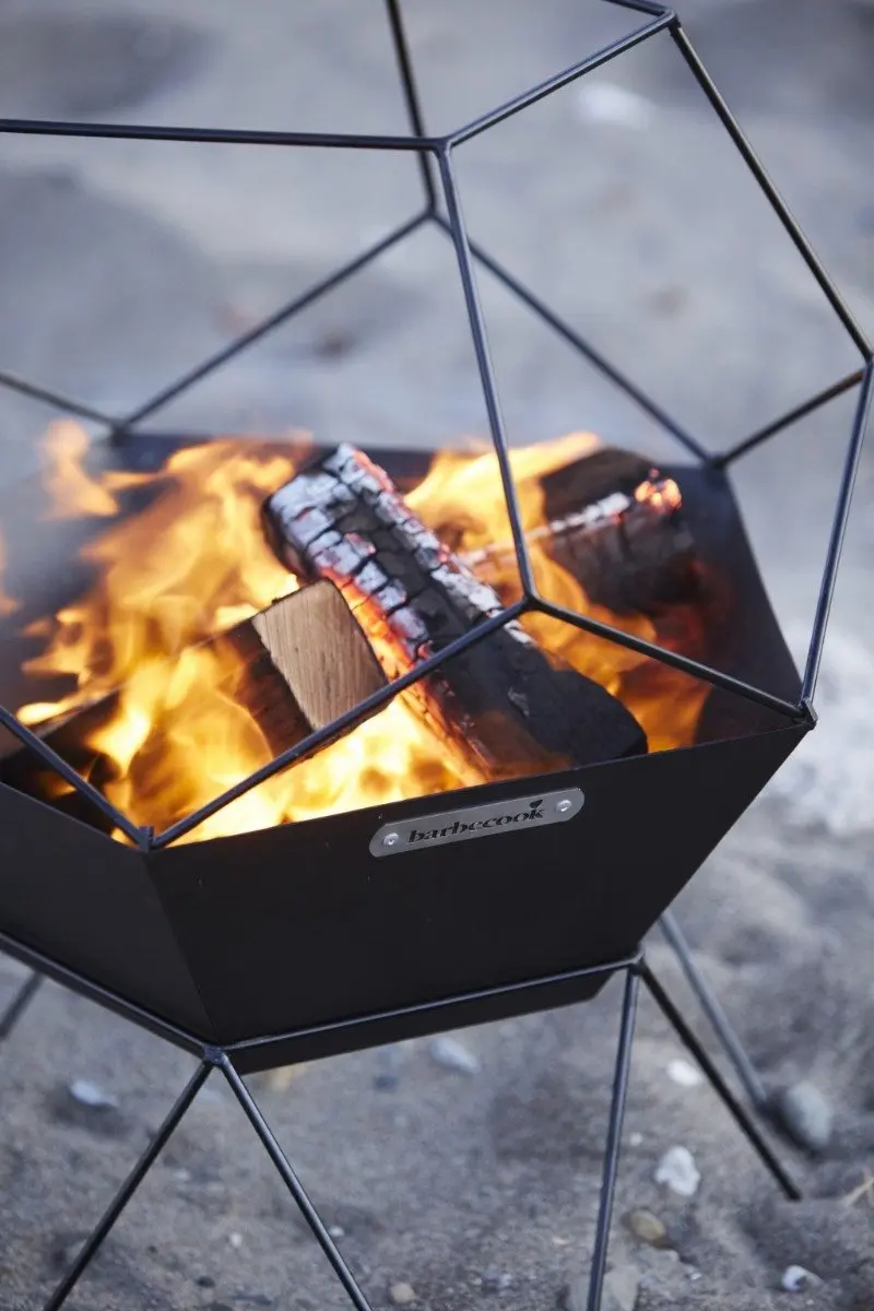 Barbecook Jura Vuurkorf - 42,5x42,5x70cm - Zwart - afbeelding 6 van 6