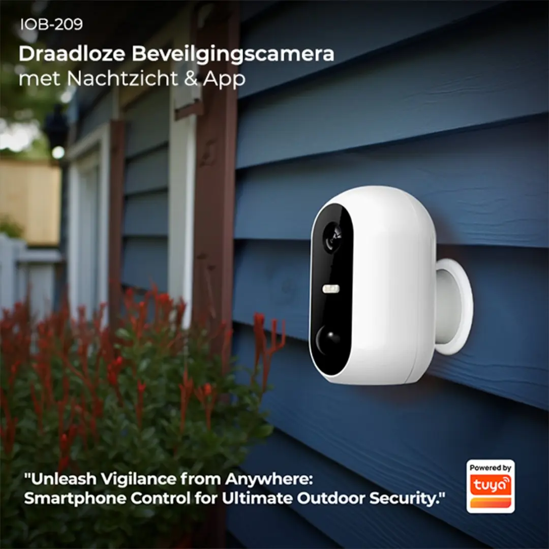 Denver IOB209 Draadloze Beveiligingscamera Full HD - Outdoor - Nachtzicht