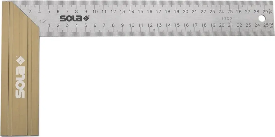 Sola SRB 250 Winkelhaak RVS - 250x145mm - afbeelding 6 van 6