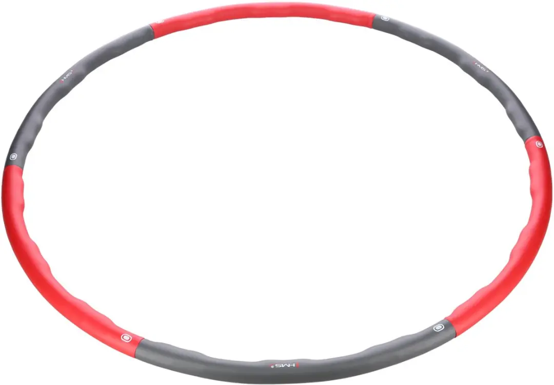 HMS Fitness Hoelahoep Plus Size 100cm - Grijs/Rood