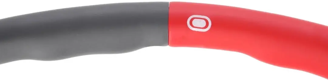 HMS Fitness Hoelahoep Plus Size 100cm - Grijs/Rood