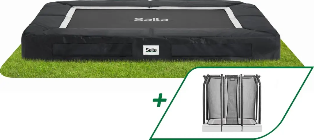 Salta Premium Ground Inground Trampoline 214x153cm