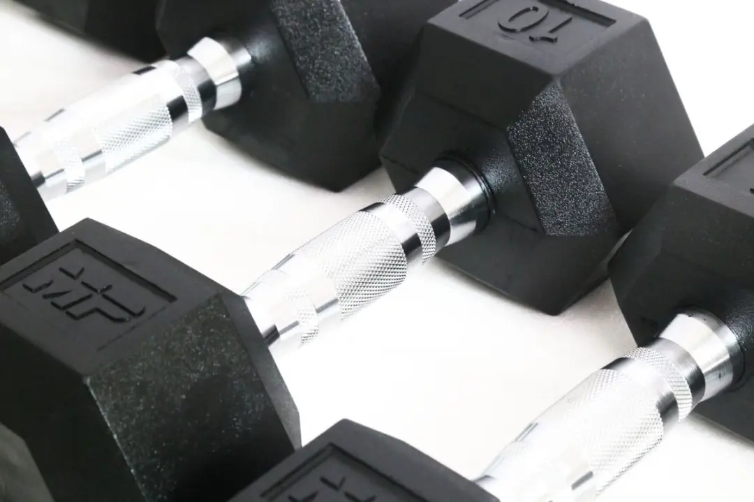 Muscle Power Hexa Dumbbell 6 kg - Zwart/Zilver