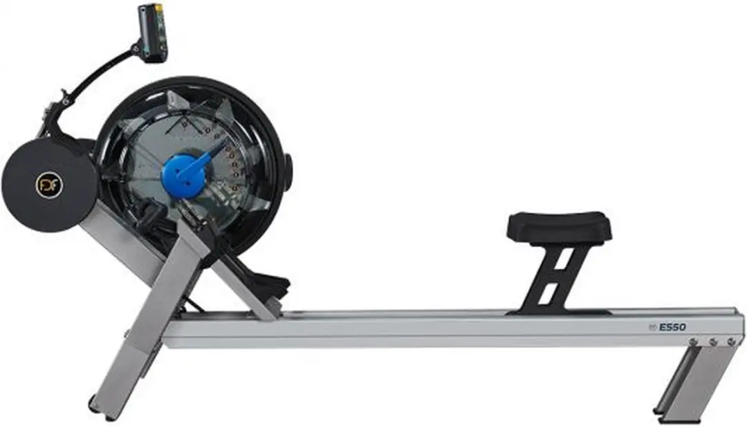 Fluid Rower Evolution E550 Roeitrainer - 10 Weerstanden - Zilver