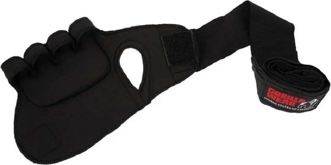 Gorilla Wear Gel Binnenhandschoenen S/M - 8 oz - Zwart