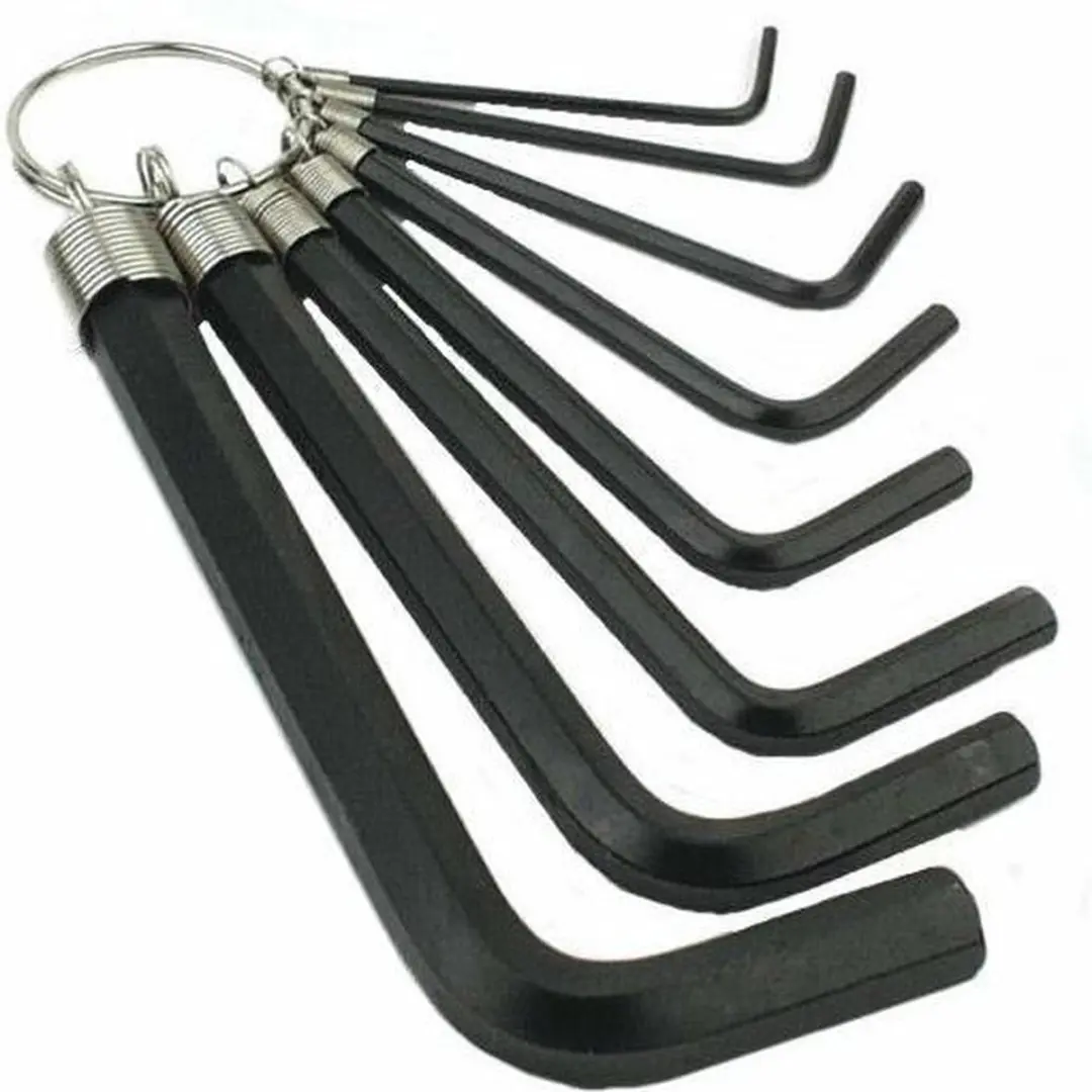 Brüder Mannesmann Inbussleutelset 8-delig 2,5-10mm