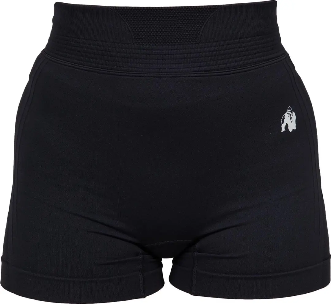 Gorilla Wear Whitney Seamless Shorts XS/S - Zwart