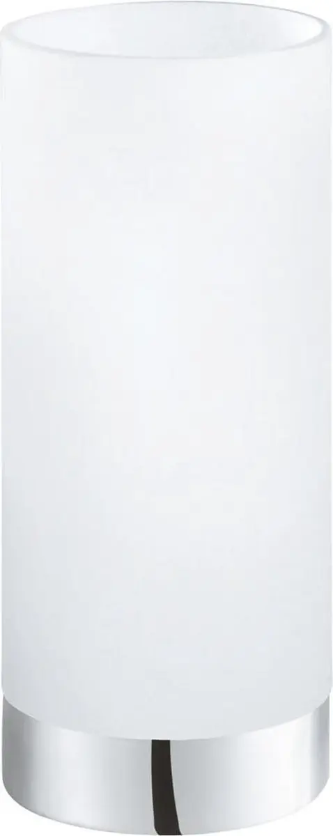 Eglo Damasco 1 Tafellamp - Ø100mm Chroom Wit