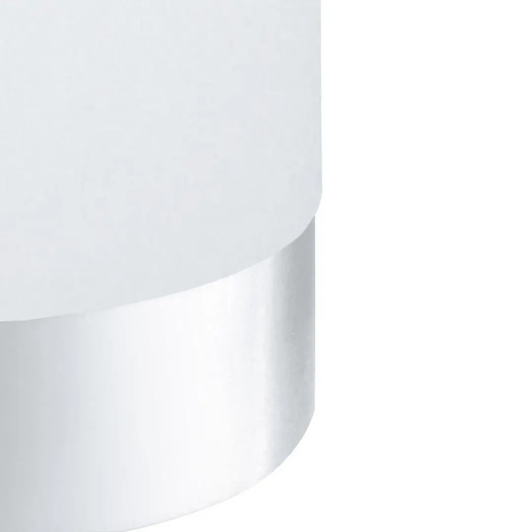 Eglo Damasco 1 Tafellamp - Ø100mm Chroom Wit